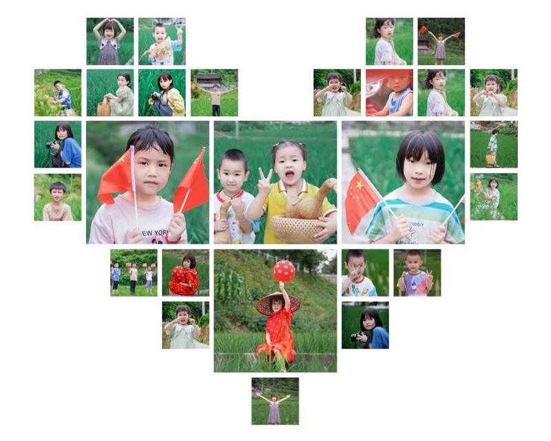 实践团队为农村少年儿童拍摄的写真。beat365英国官网网站供图